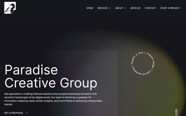 img of B2B Digital Marketing Agency - Paradise Creative Group